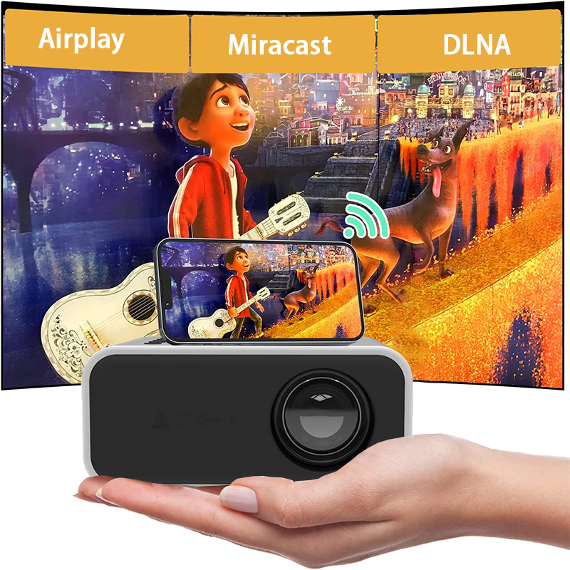 Mini LED Wireless Projector