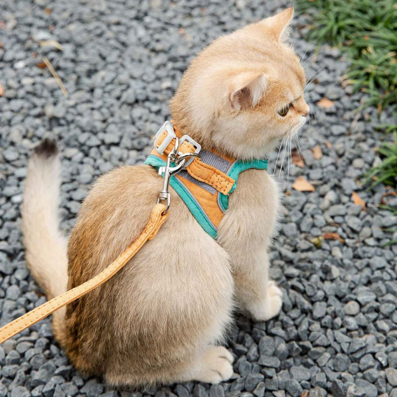 Cat Vest Harness Leash Set